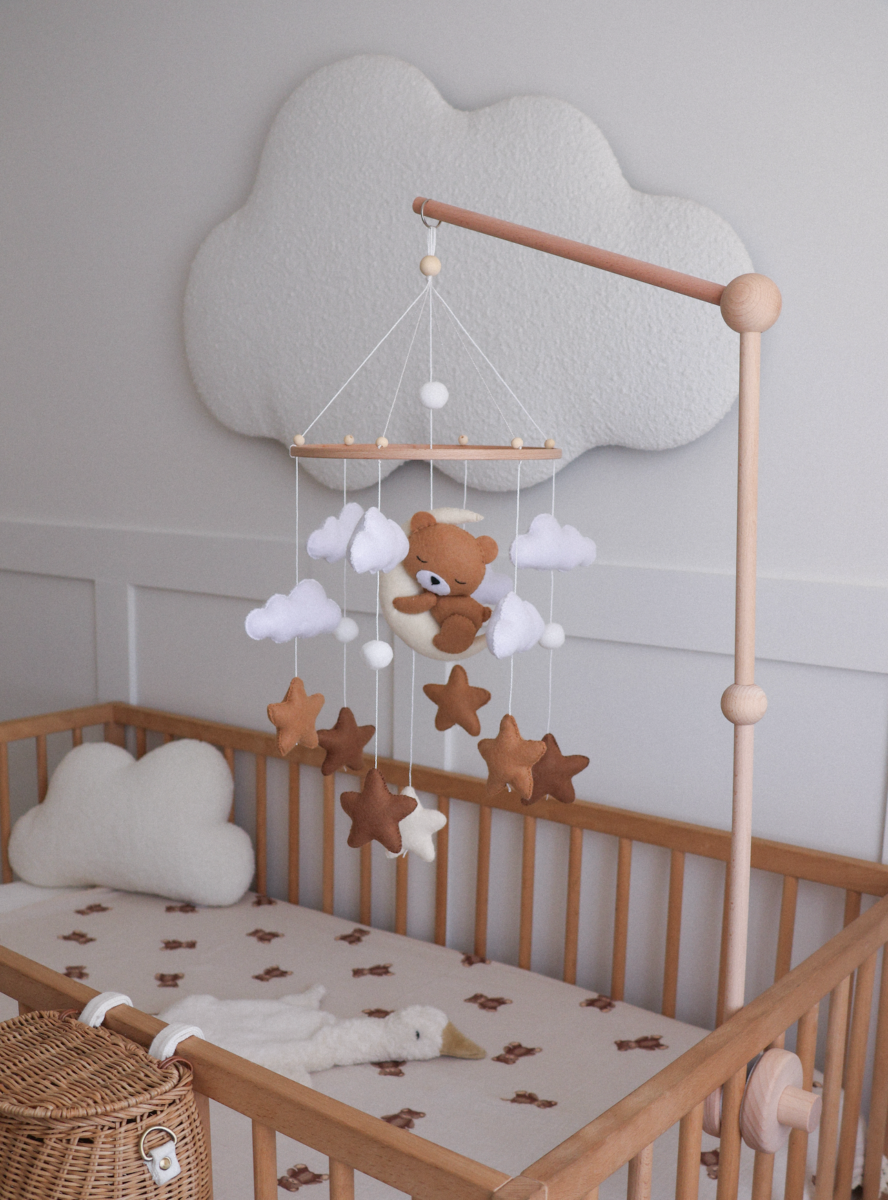 Neutral Teddy Mobile